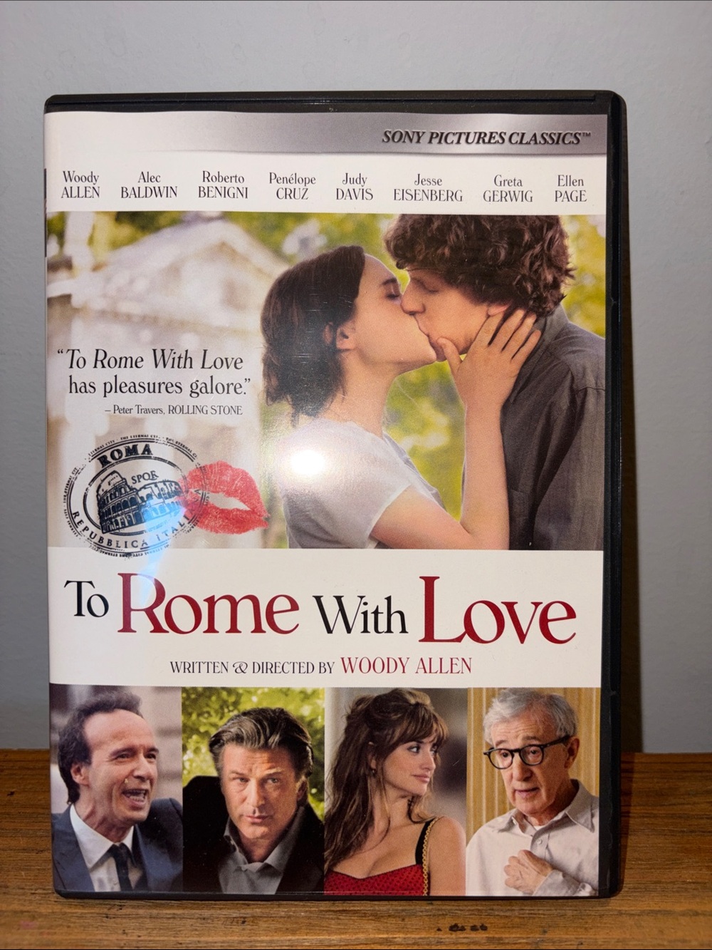 'To Rome With Love' DVD